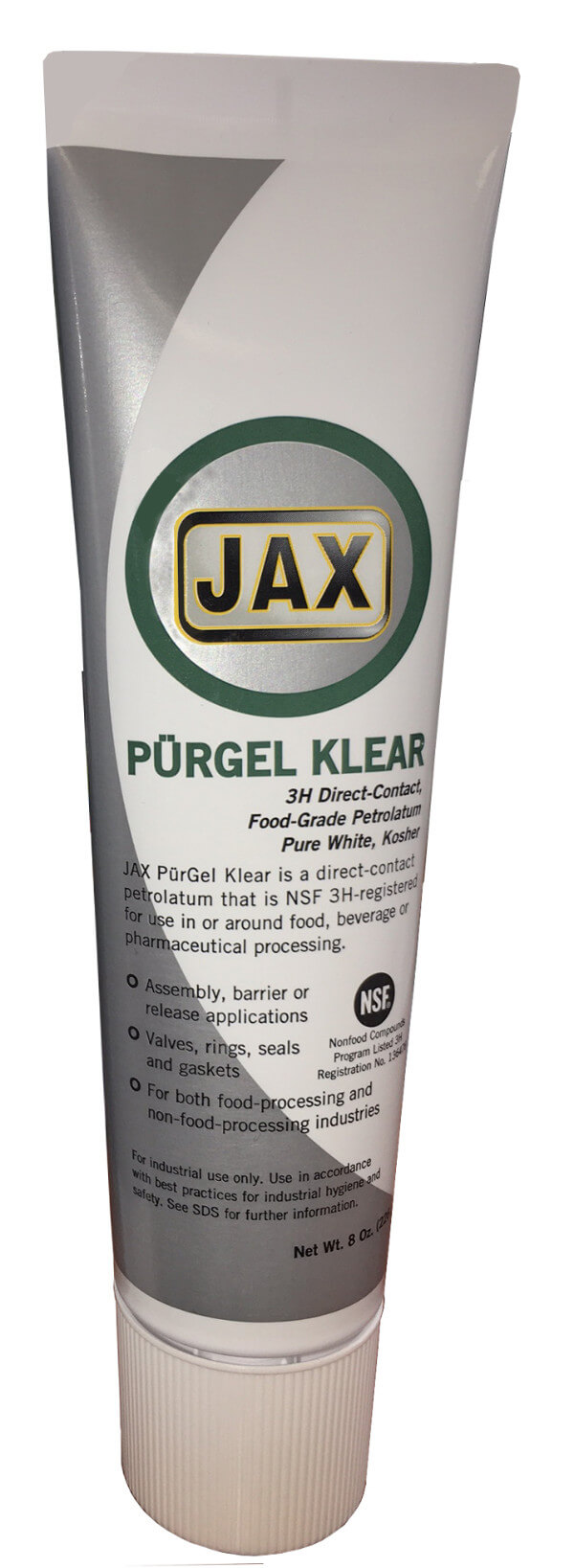 JAX PürGel Klear Petrolatum, NSF 3H