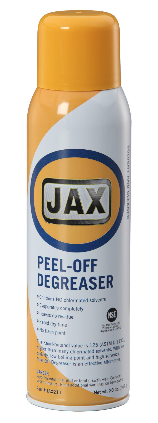JAX Peel-Off Degreaser, NSF K1