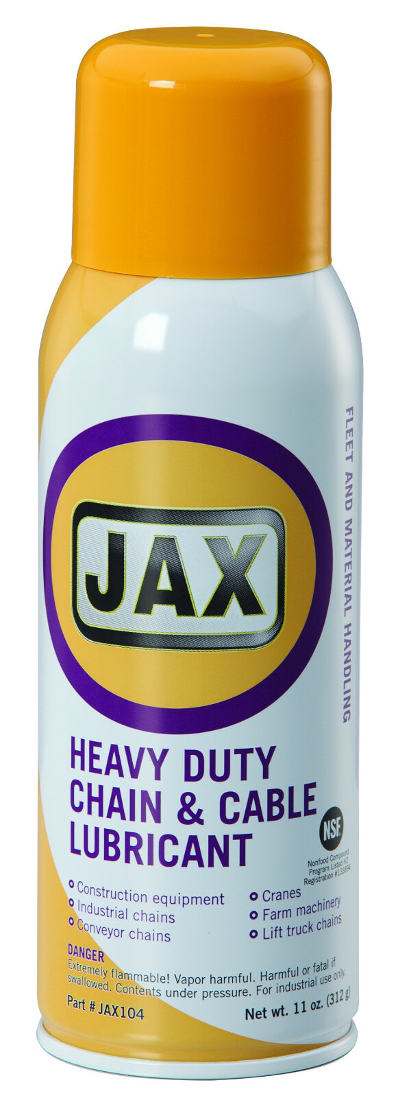 JAX Heavy Duty Chain & Cable Lubricant