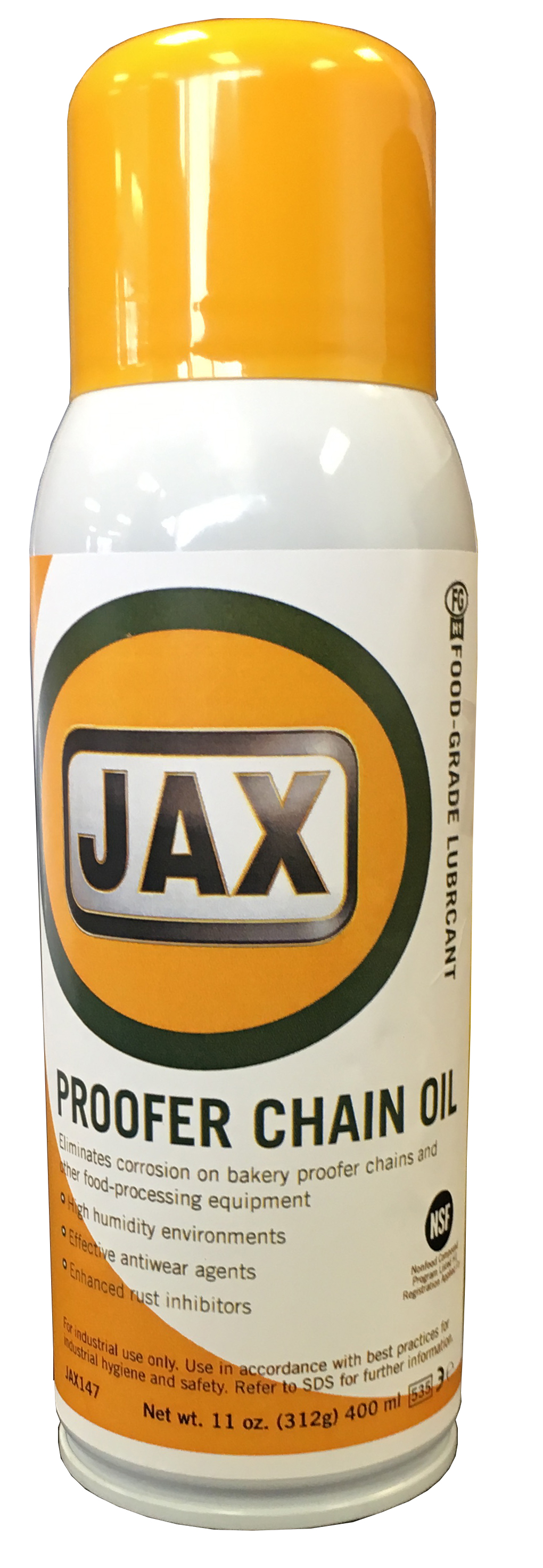 JAX Proofer Chain Oil, NSF H1