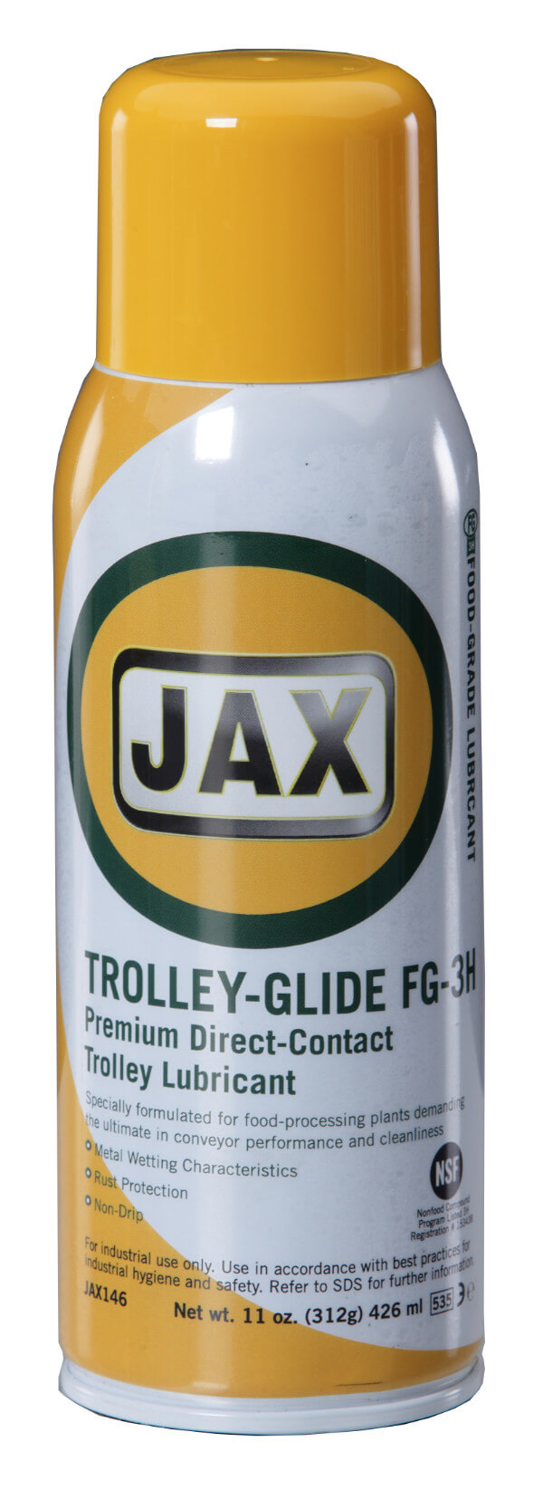 JAX Trolley-Glide FG-3H, NSF 3H