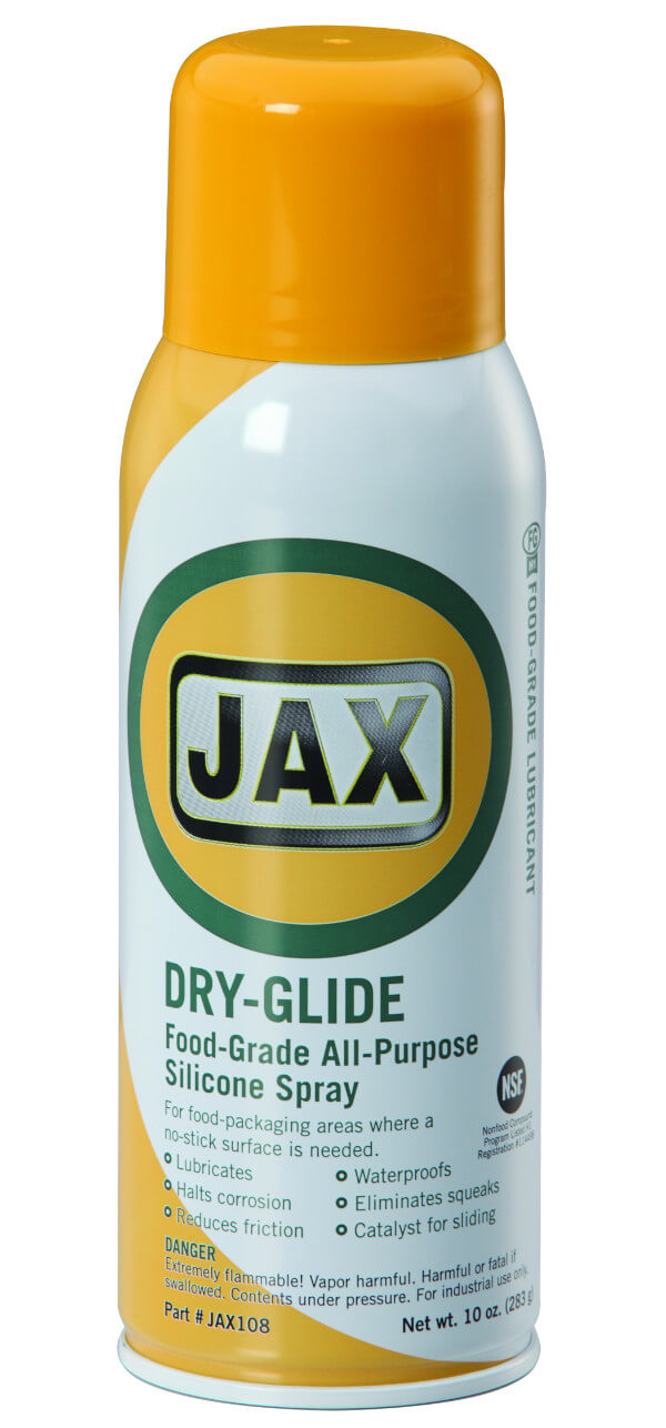 JAX Dry-Glide Food Grade Silicone, NSF H1